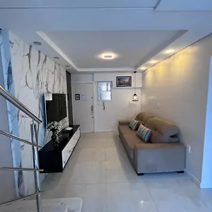 Apartamento Duplex 3 Qtos Pe Na Areia, Itapema